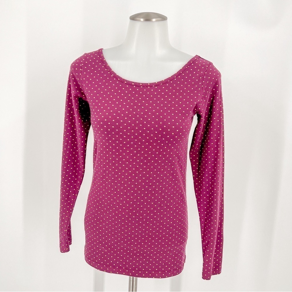 Matilda Jane long sleeve polka dot shirt